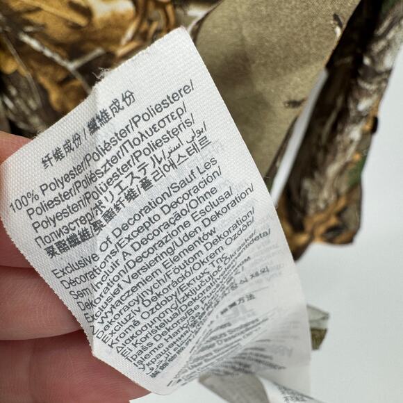 Under armour Field Shirt Womens Large Camo Realtree Xtra Performance Button Up - Picture 6 of 9